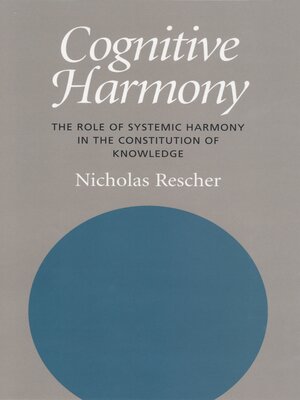 cover image of Cognitive Harmony